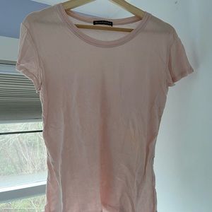 Brandy melville soft pink t-shirt